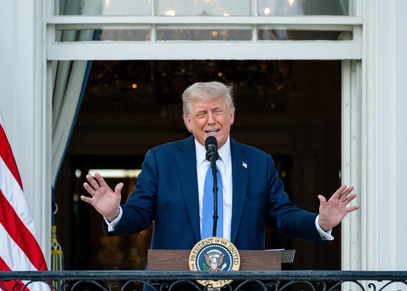 President Trump Hosts Summer Soiree On South Lawn