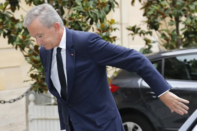 LVMH Chief Executive Officer Bernard Arnault in Paris