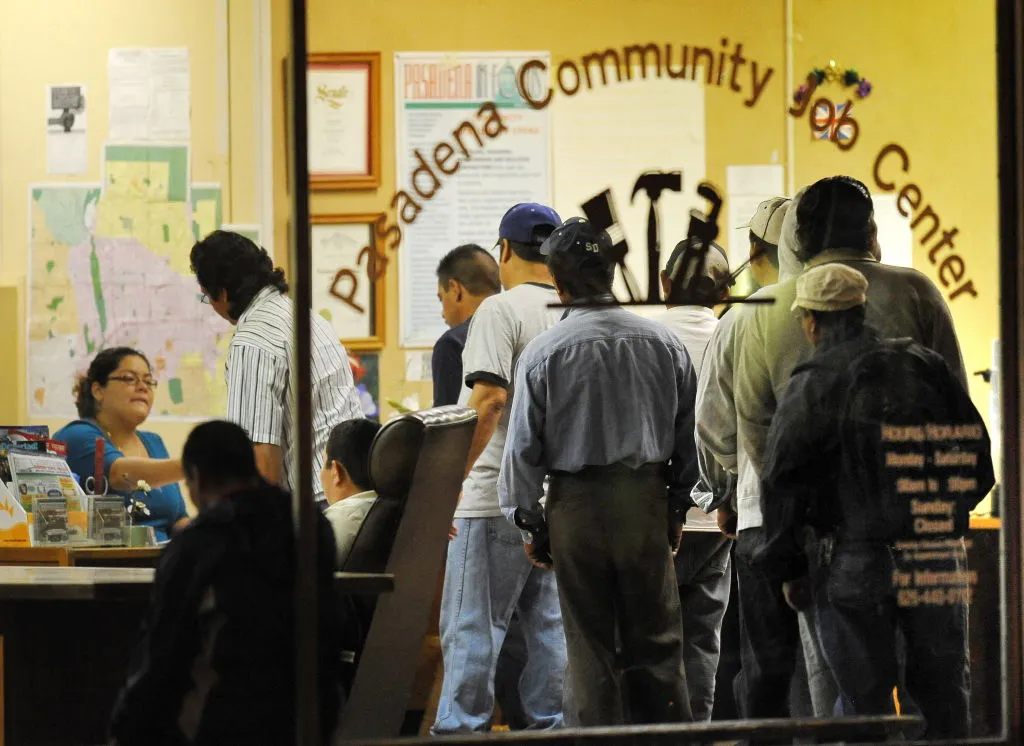 A scene from the Great Recession, October 2009.&nbsp;