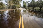 The aftermath of Hurricane Florence in Trenton, N.C., on Sept. 20, 2018.