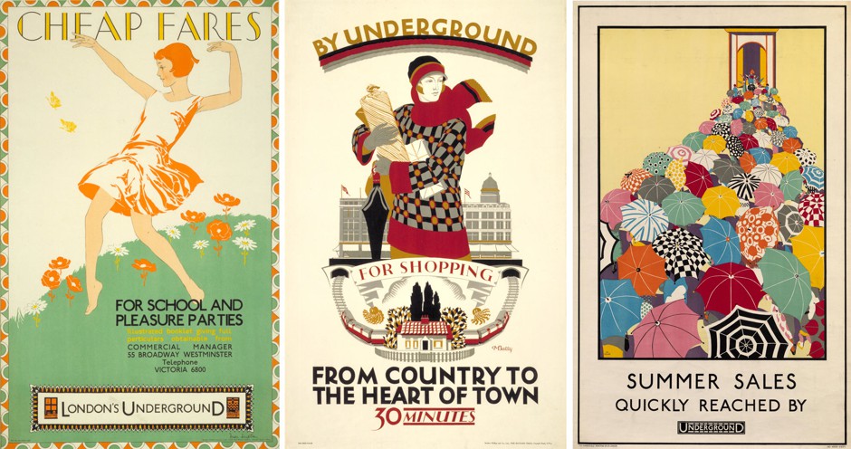 Bus or Underground? - Discover advertising posters from the first half of  the 20th century