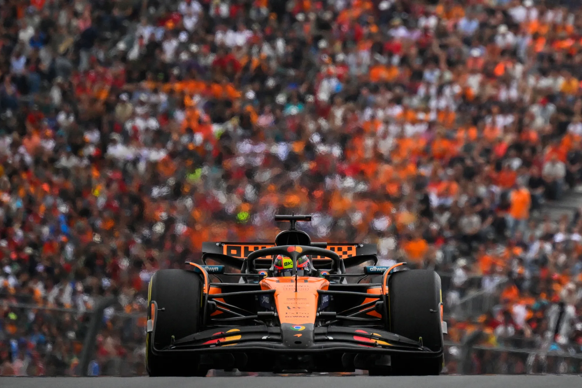 McLaren's&nbsp;Oscar Piastri during the Formula One Dutch Grand Prix in the Netherlands, on Aug. 31.