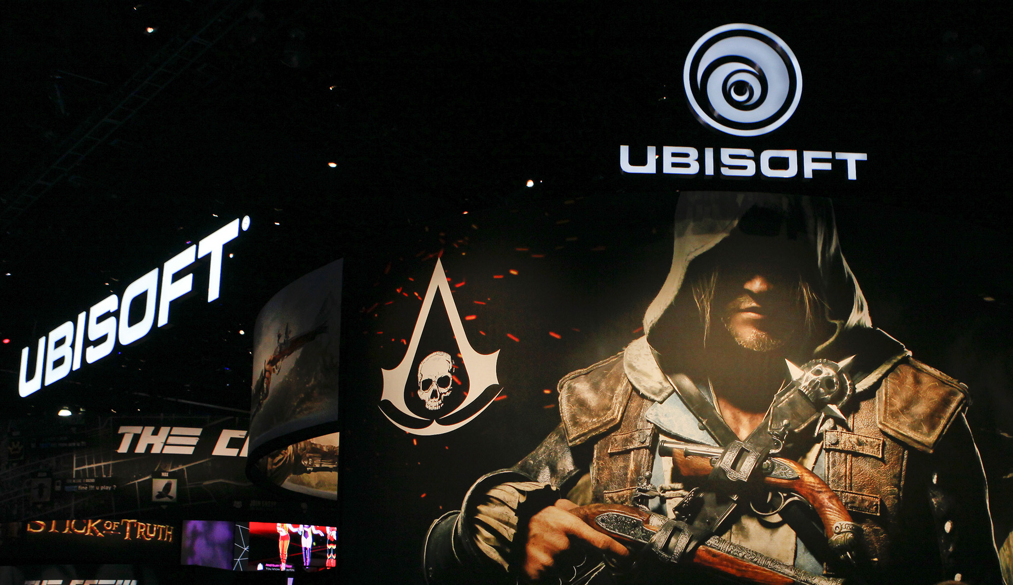 UbiSoft's Assassin's Creed IV: Black Flag video game&nbsp;during the E3 Electronic Entertainment Expo in Los Angeles in 2013.&nbsp;