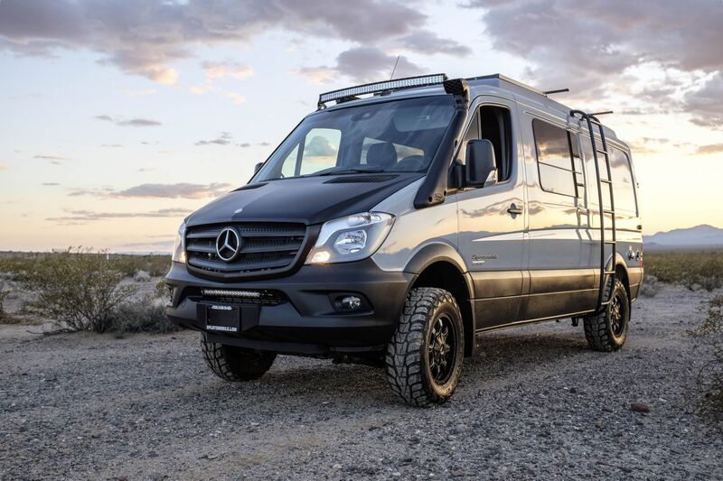 The Retrofitted Mercedes Sprinter Van Has A 30 Liter V6 Diesel Engine The Retrofitted Mercedes Sprinter Van Has A 30 Liter V6 Diesel Engine
