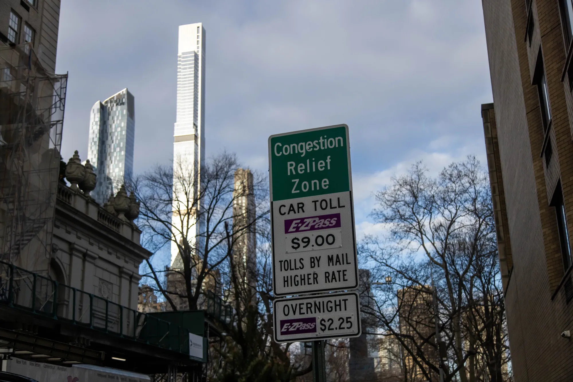 Congestion Relief Zone signs at 5th Avenue in New York City speak&nbsp;to the city’s success in keeping the controversial program alive.&nbsp;