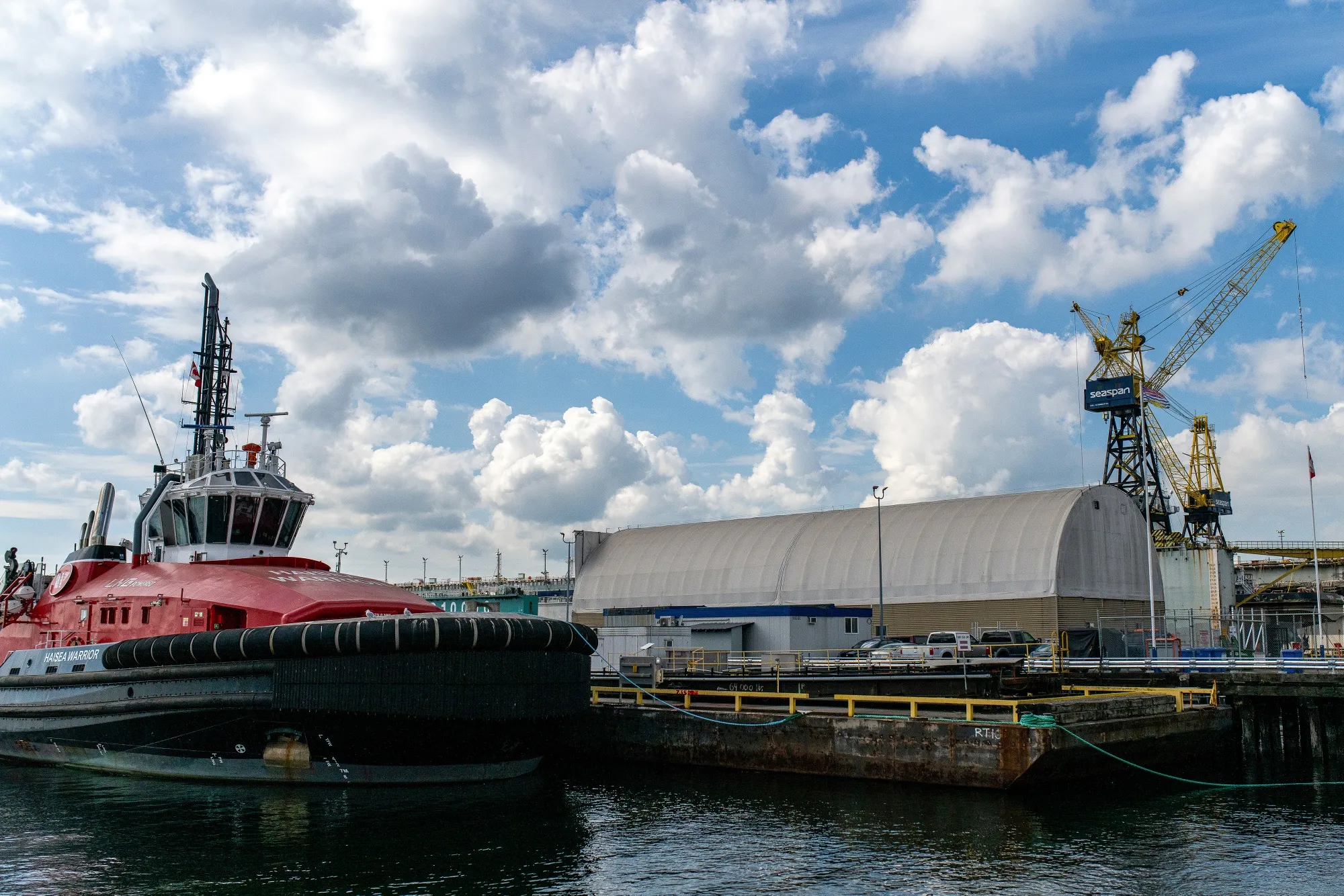 Powered by LNG, even on the sea.