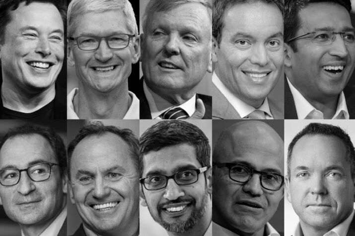 Wall Street Gets the Flak, But Tech CEOs Get Paid All the Money