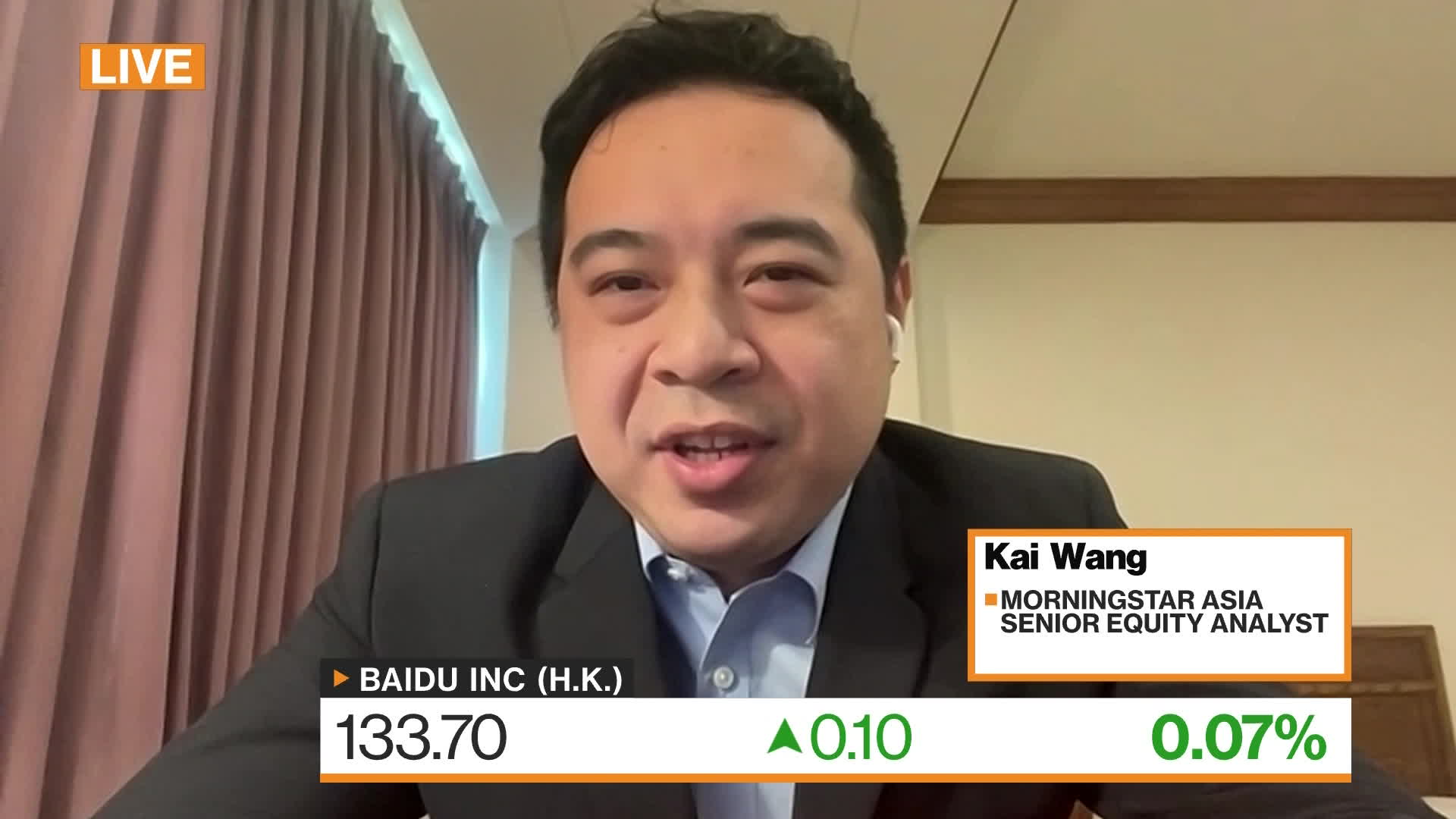 Morningstar Asia analyst on Baidu's Ernie Bot - Bloomberg