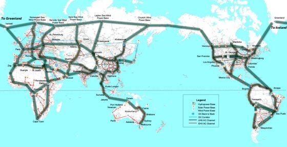 The Future of Power Is Transcontinental, Submarine Supergrids