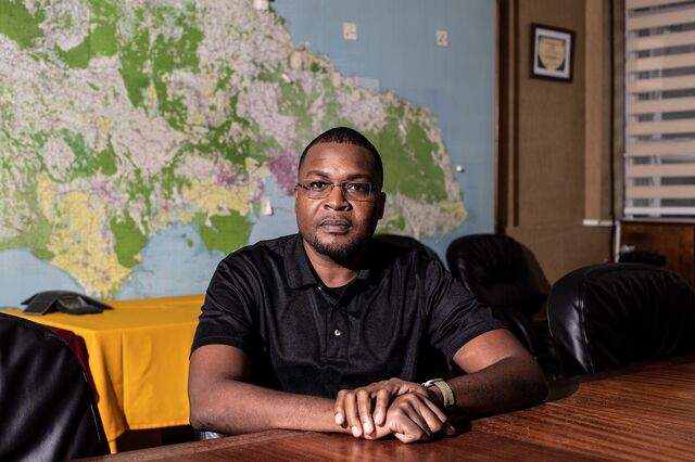 Robert Morgan, Ministry of Economic, Growth and Job Creation, poses for a portrait in his offices in Kingston, Jamaica on September 11, 2024.