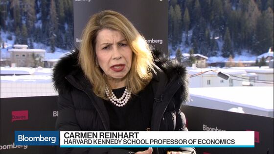 Carmen Reinhart Says Global Economy Is Entering a ‘Sweet Spot’