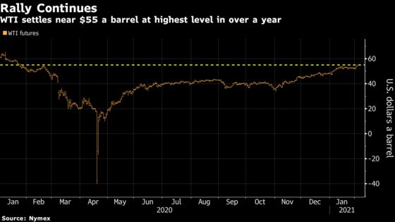 Oil Jumps to One-Year High With Depleting Supplies Aiding Rally
