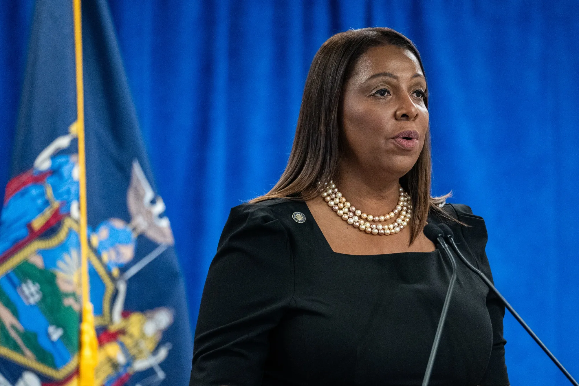 New York's attorney general&nbsp;Letitia James