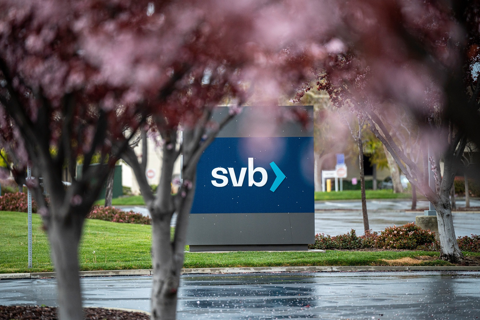 Silicon Valley Bank headquarters in Santa Clara, California.