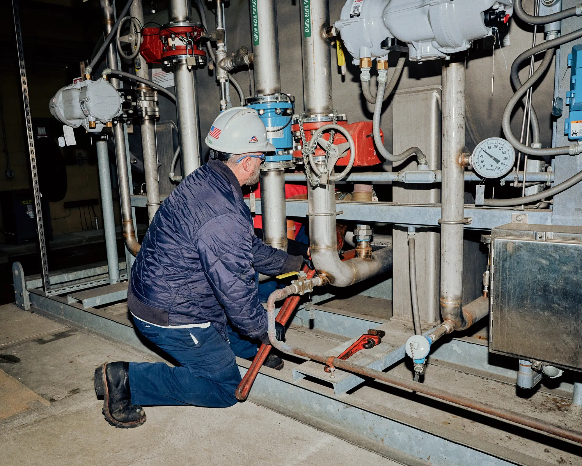 Workers in the water industry need years of on-the-job training to master the complex systems.&nbsp;