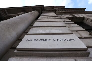 The headquarters of HM Revenue and Customs in the Westminster district of London.