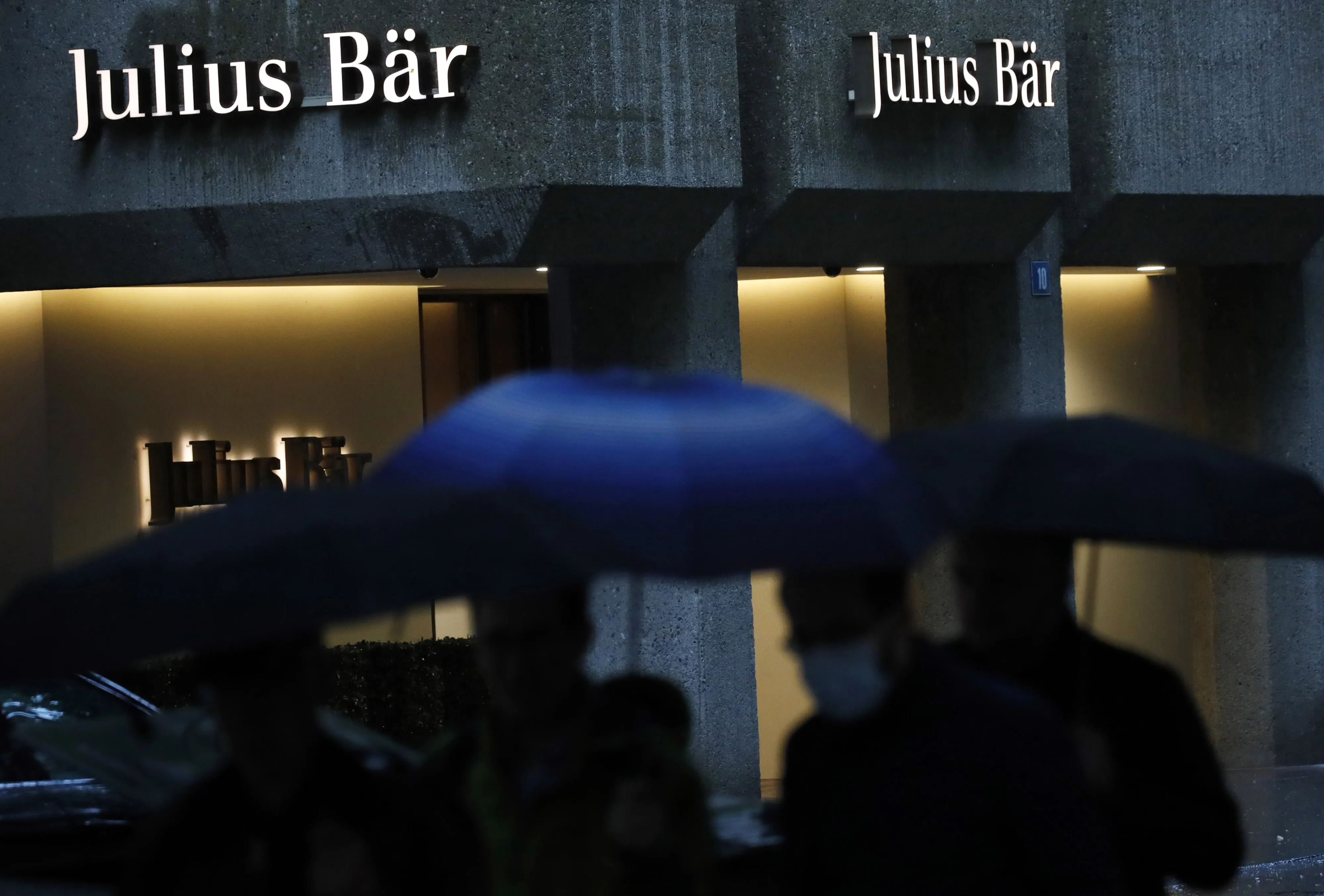 A Julius Baer Group Ltd. bank branch in Zurich, Switzerland.