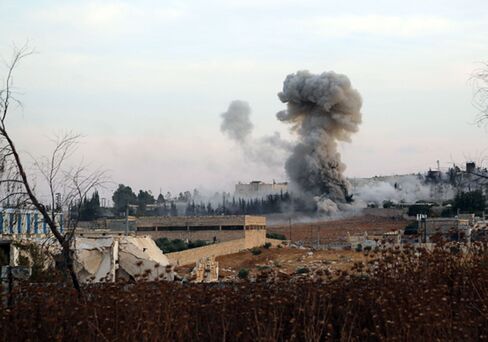 Russia carries out airstrikes in Syria