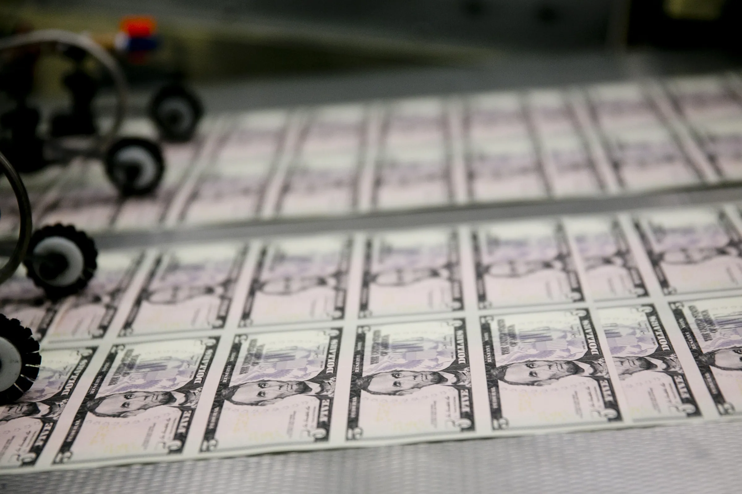 U.S. Currency Production At The Bureau of Engraving and Printing