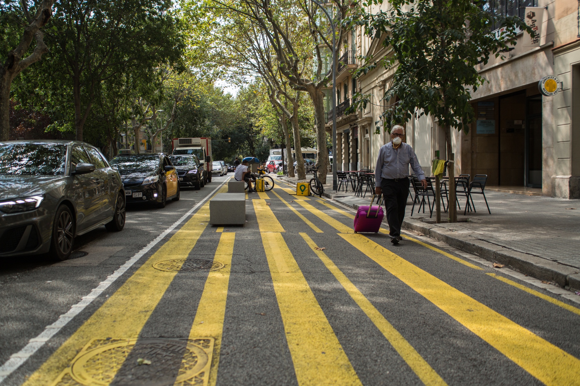 Barcelona S New Car Free Superblock Will Be Big Bloomberg