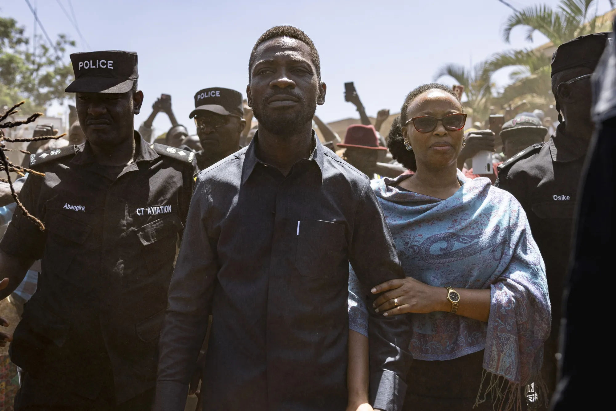 Bobi Wine on Jan. 15.