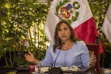 President Dina Boluarte Holds Press Conference