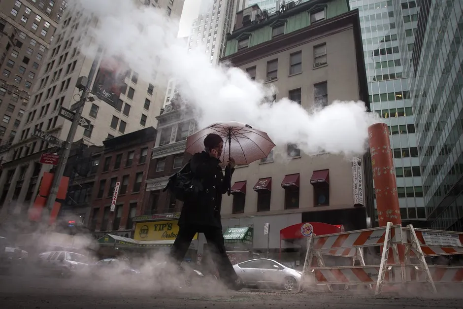 Singing in the steam, just singing in the steam.