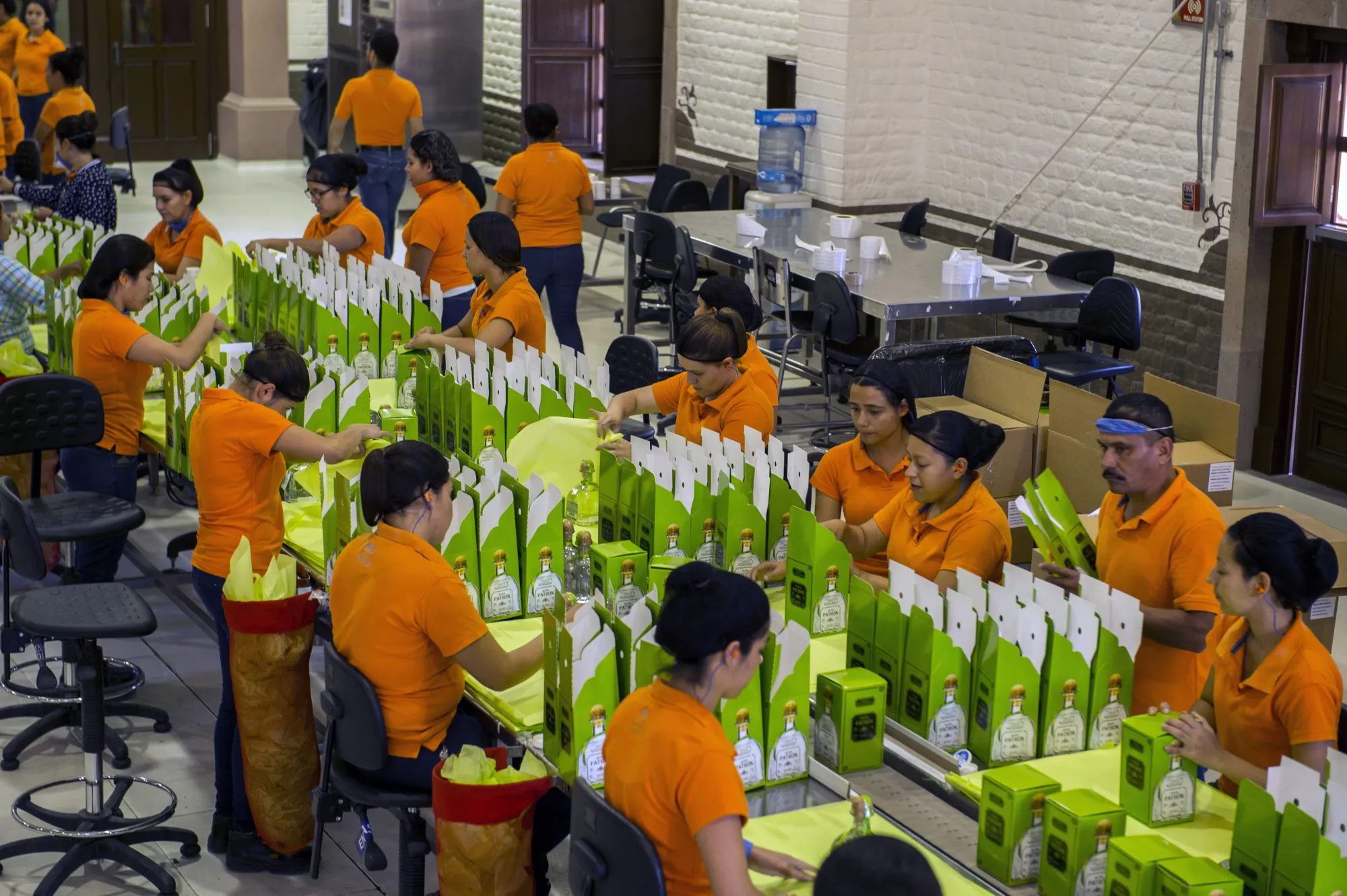 Operations At The Patron Spirits Co. Agave Farm & Tequila Distillery