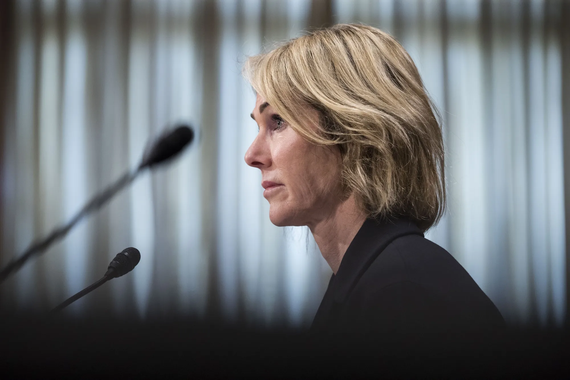 Kelly Craft testifies before the Senate Committee on Foreign Relations during a confirmation hearing at the U.S. Capitol&nbsp;on Wednesday, June 19.