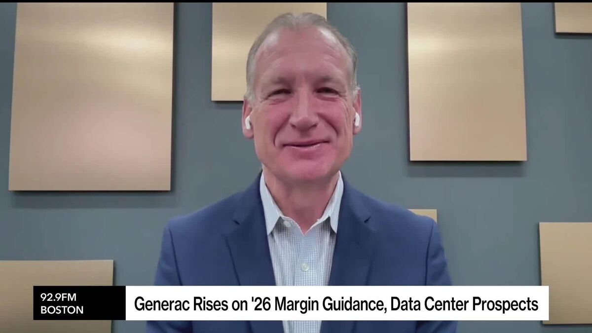 Generac Rises on 2026 Margin Guidance, Data Center Prospects
