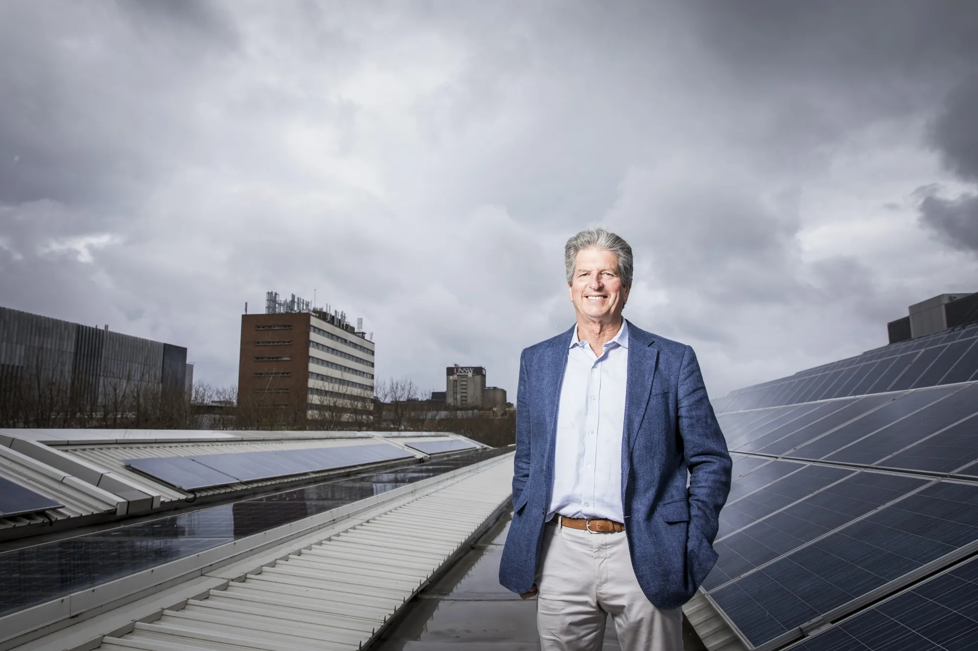 Professor Martin Green, director of the Australian Centre for Advanced Photovoltaics.