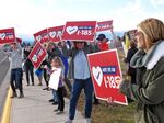 Advocates in Helena, Montana, rally in support of a bill to protect the state's Medicaid expansion.