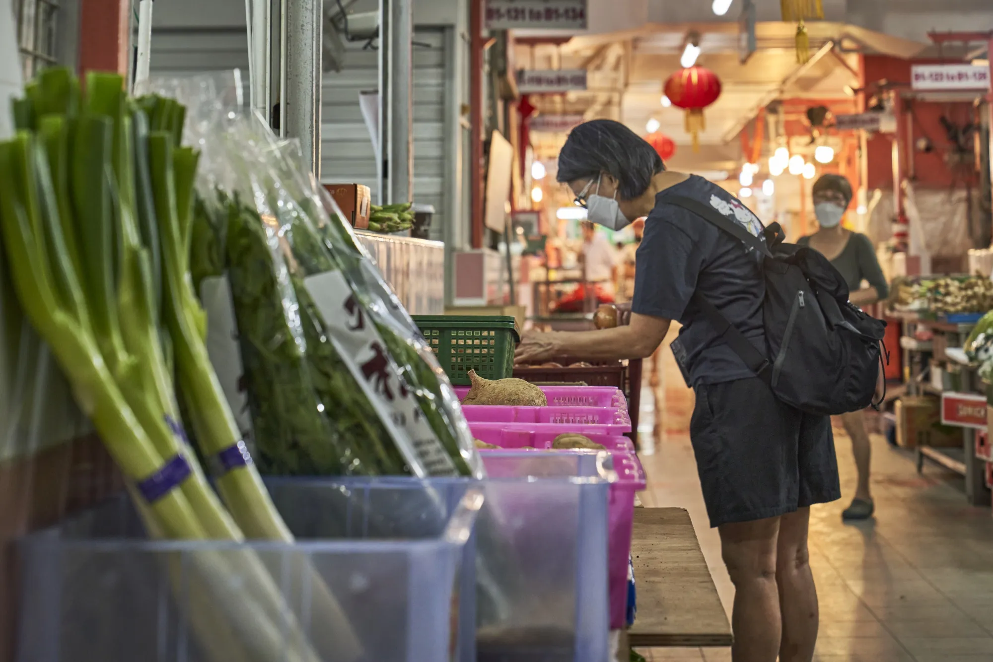 A Food Complex and Market in Singapore.