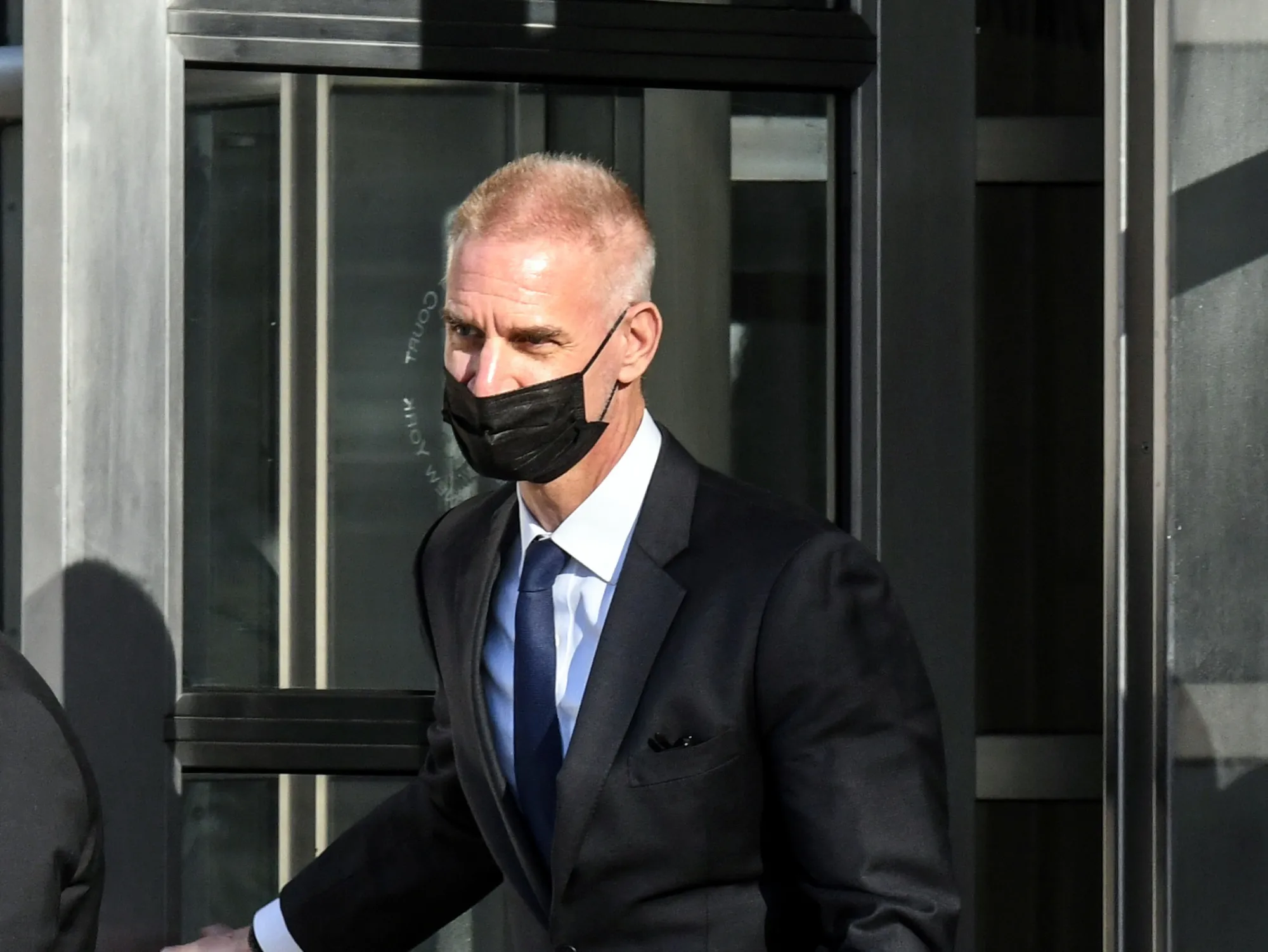 Tim Leissner departs from federal court in New York on Feb. 15.