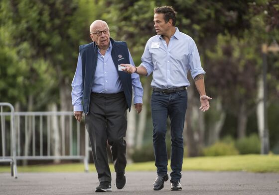 James Murdoch’s News Corp Exit Leaves Brother Lachlan as Last Man Standing