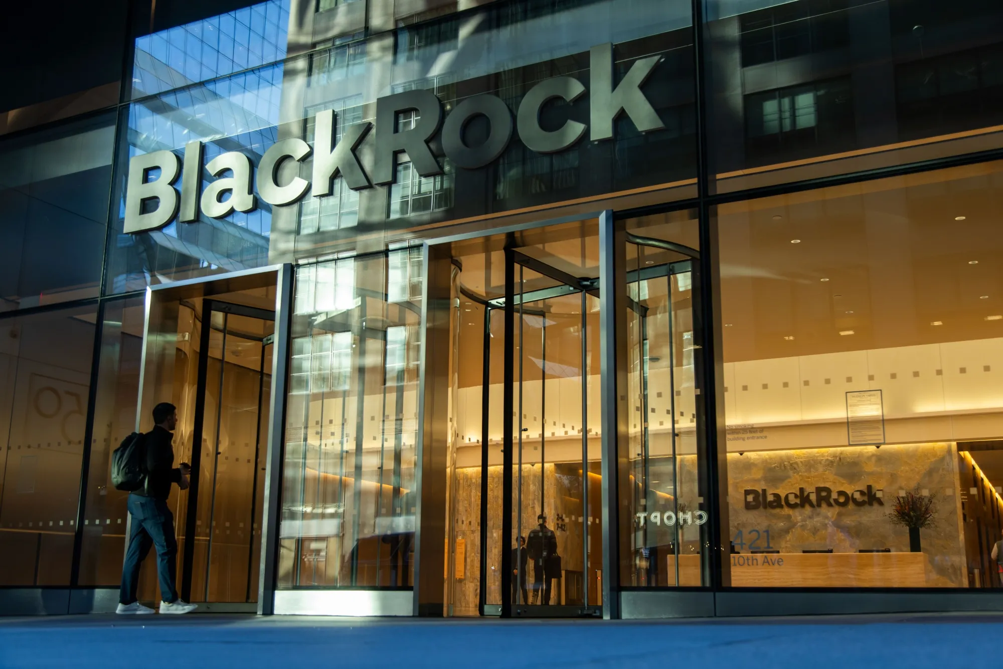 The Blackrock headquarters in New York.