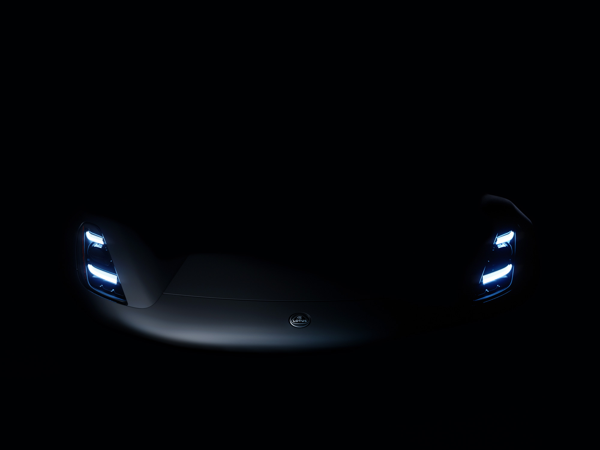 Teaser images of the new Lotus Emira released by the automaker.
