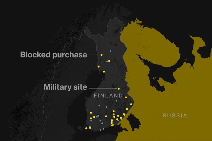 Russian Land Deals Near Military Sites Put Finland on Defensive