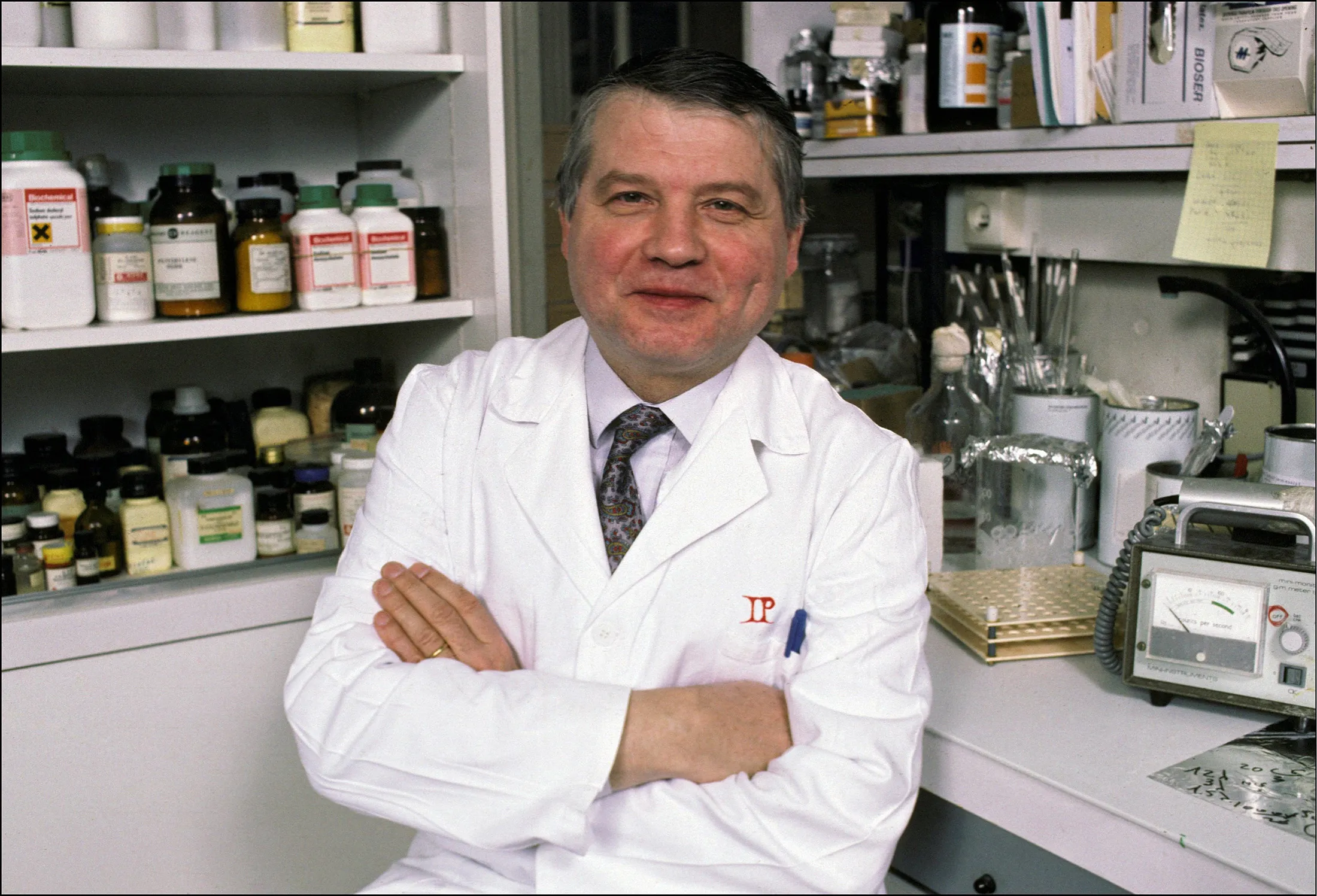 Luc Montagnier in 1987.