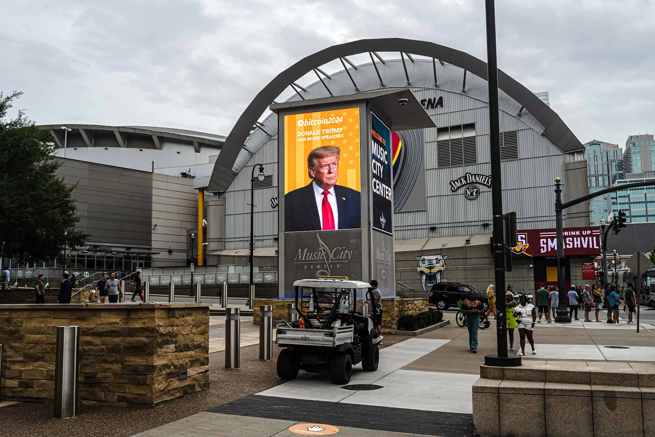 Dispatch From Trump Bitcoin 2024 Conference in Nashville - Bloomberg