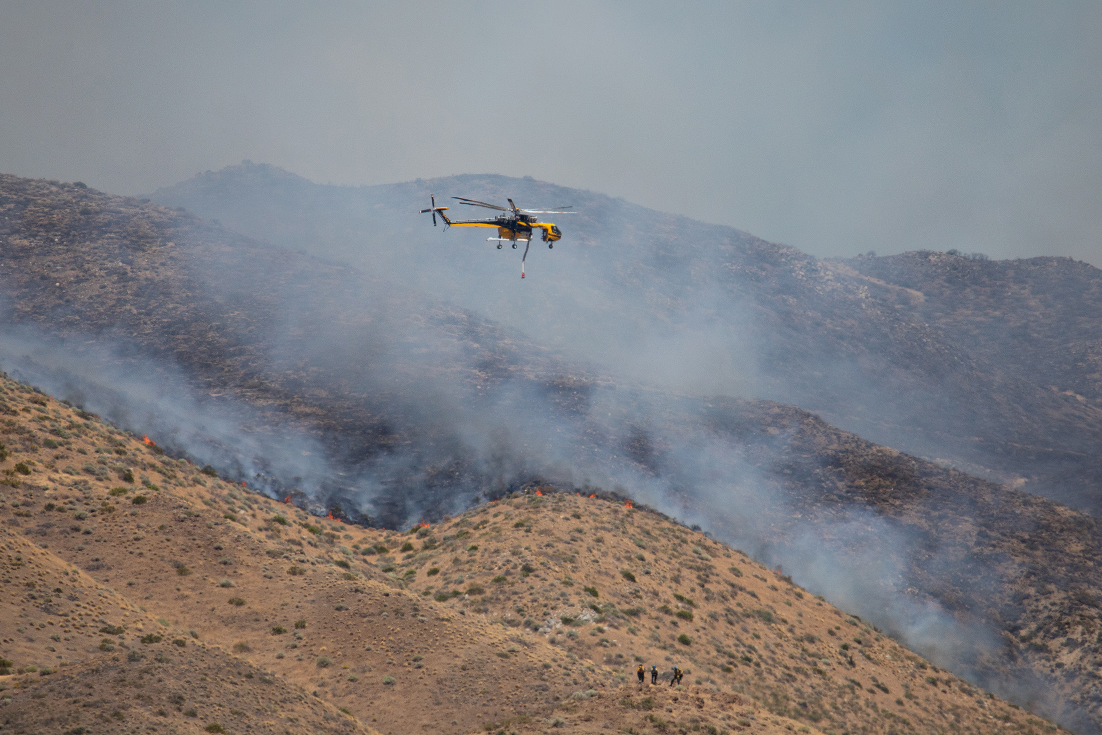 Image associated with story "Nevada Fire Near Reno Prompts Evacuations, Injures at Least Six"