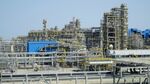 The al-Zour oil and gas installations, in the south of the Gulf state of Kuwait.