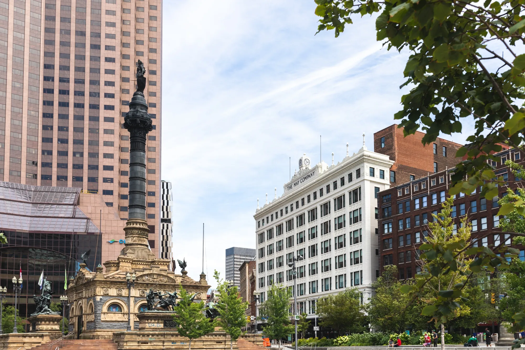 The May Company building in Cleveland, built in 1915, recently reopened&nbsp;as an upscale apartment building.&nbsp;