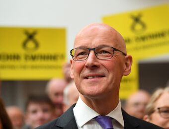 relates to John Swinney Set to Become SNP Leader After Challenger Drops Out: BBC