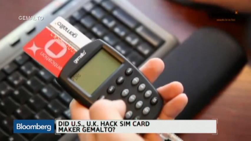 Watch Did the U.S. and U.K. Hack SIM Card Maker Gemalto? - Bloomberg