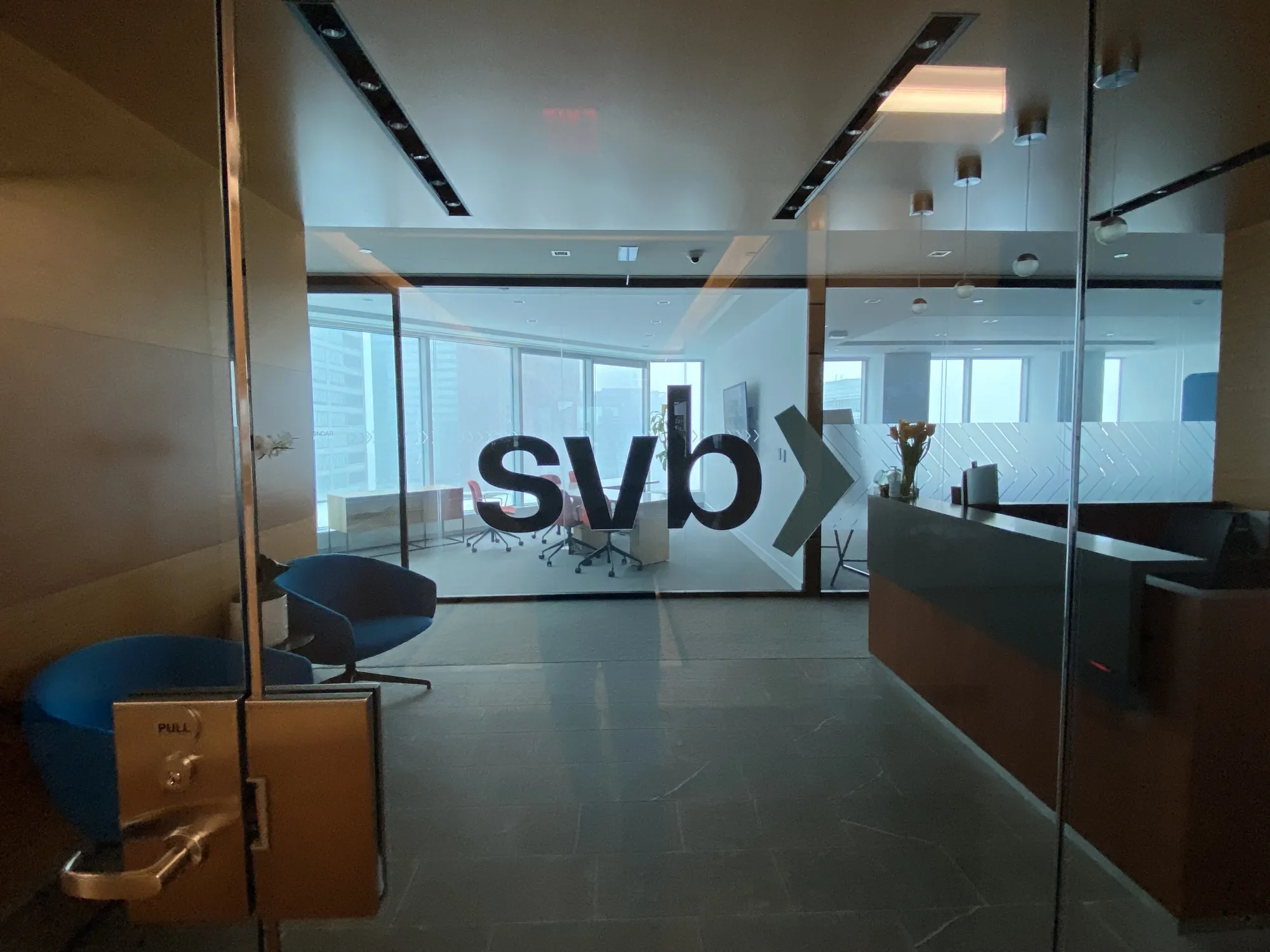 A closed Silicon Valley Bank office in Toronto, Ontario, Canada, on Friday, March 10, 2023.&nbsp;