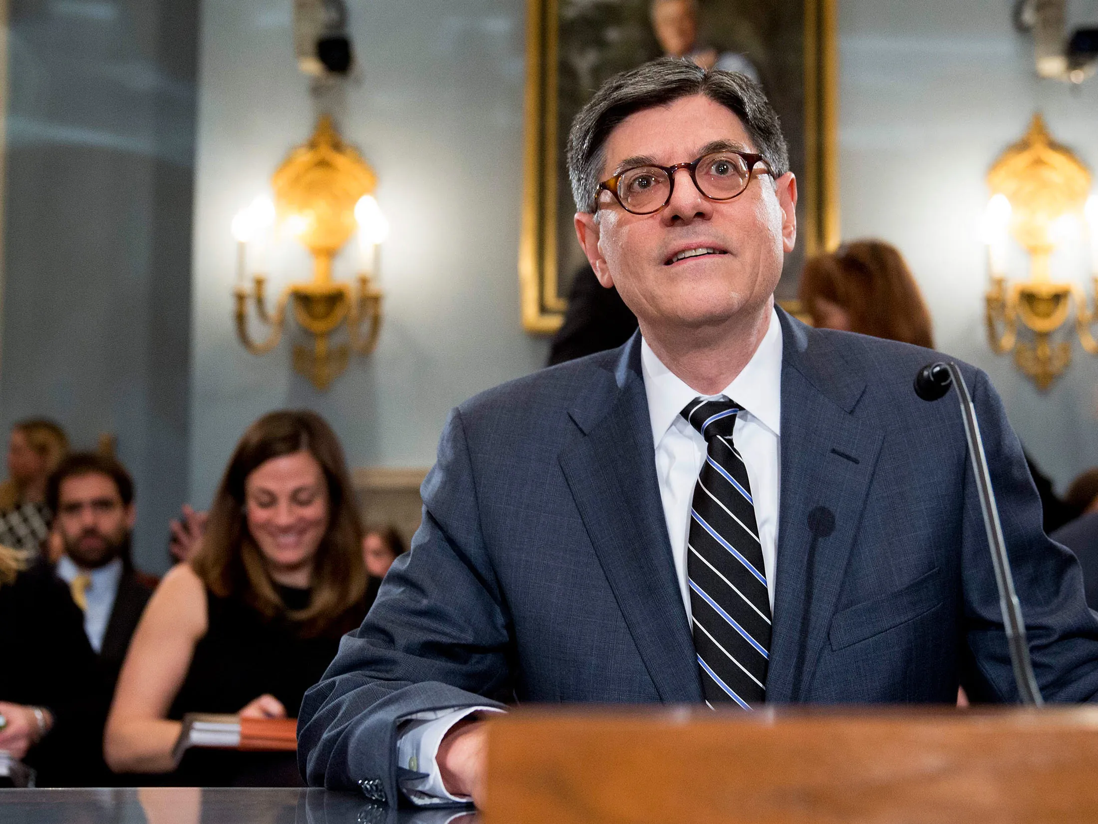 U.S. Treasury Secretary Jack Lew.
