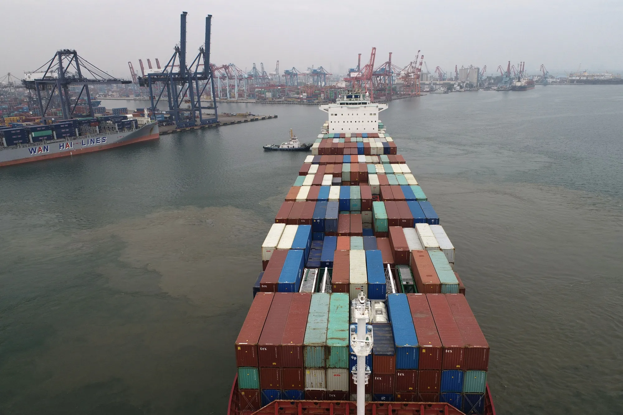 Operations At Jakarta's Tanjung Priok Port Ahead of Trade Figures