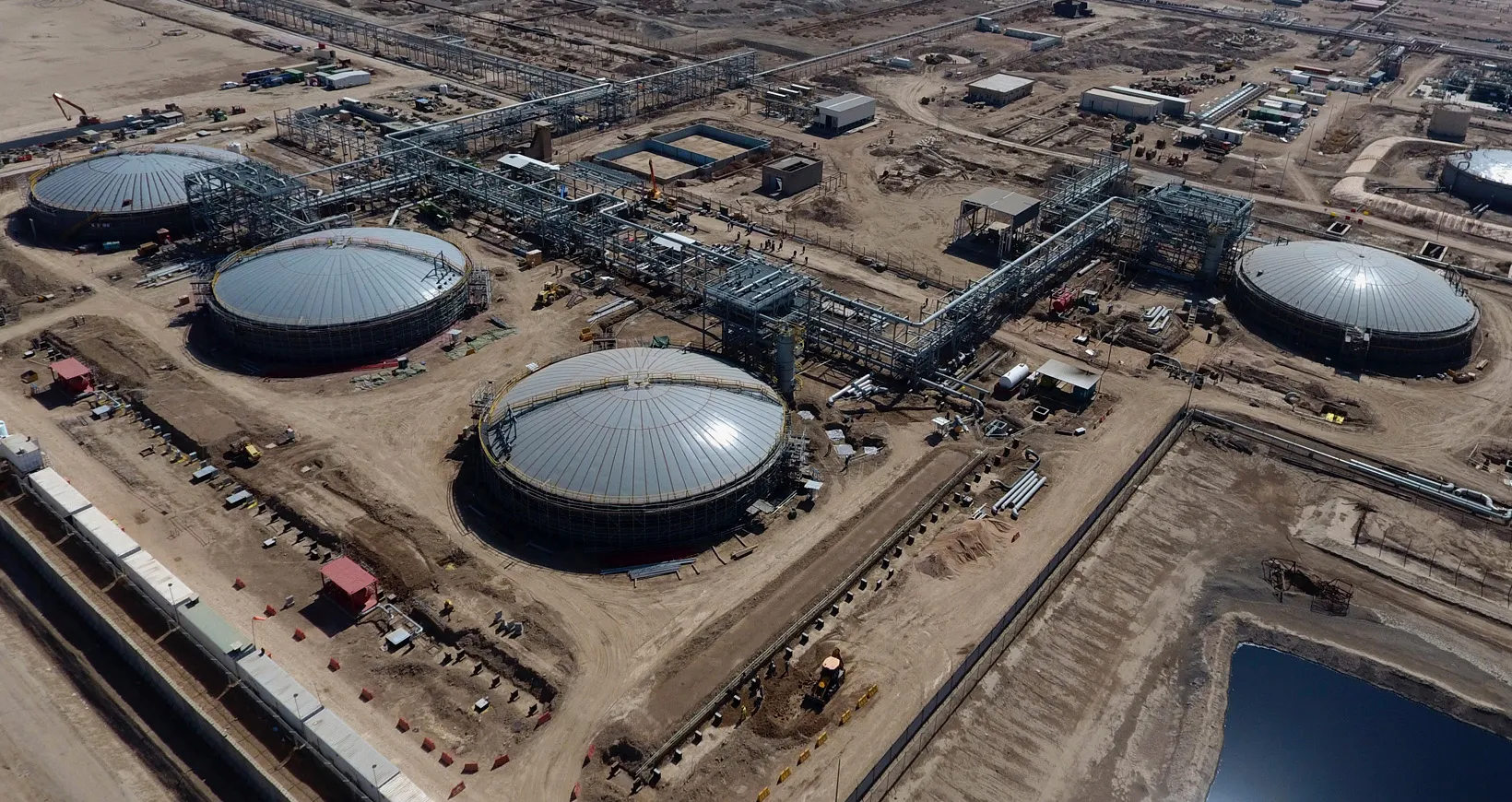 West Qurna oil field near the city of Basra.&nbsp;