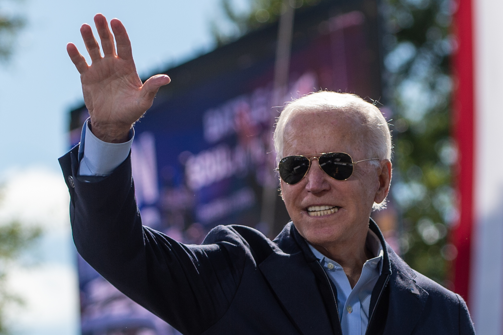 The filings show that Biden’s campaign raised $281.6 million in September while spending $285 million, more than twice as much Trump.
